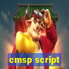 cmsp script